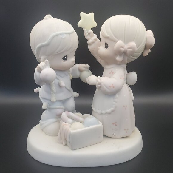 Precious Moments YOU ARE MY FAVORITE STAR Ceramic Collectible Figurine 1992 vtg - Picture 1 of 6